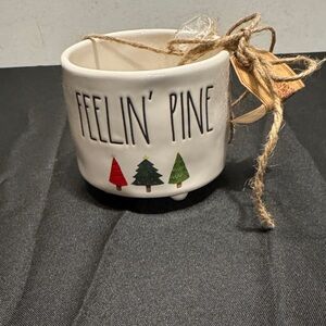 Feelin' Pine Ceramic Mug with Trees